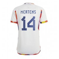 Dres Belgija Dries Mertens #14 Gostujuci SP 2022 Kratak Rukav